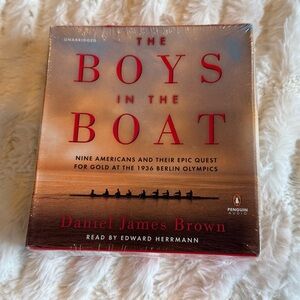 The Boys in the Boat by Daniel James Brown unabridged audio Book set -NIB
